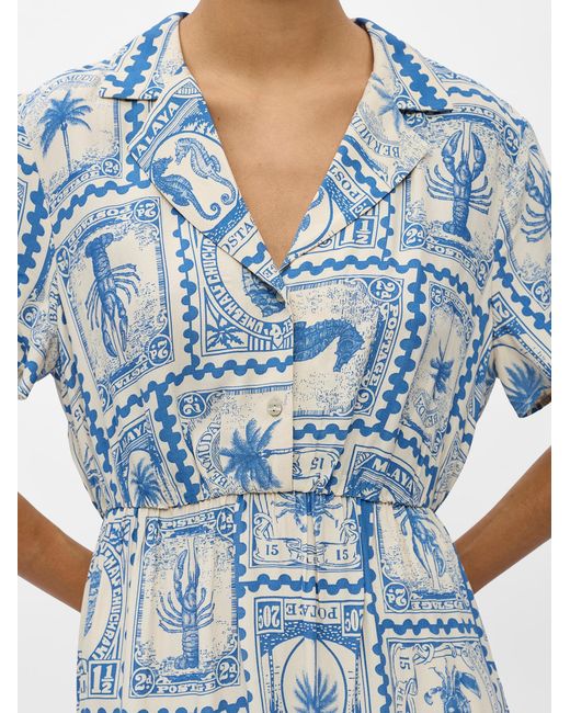 Object Blue Kleid Objvima