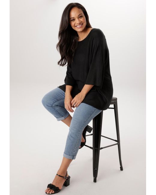 Aniston Black Pullover