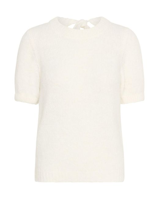 Kaffe White Pullover Emilie