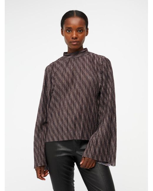 Object Gray Bluse 'lux'