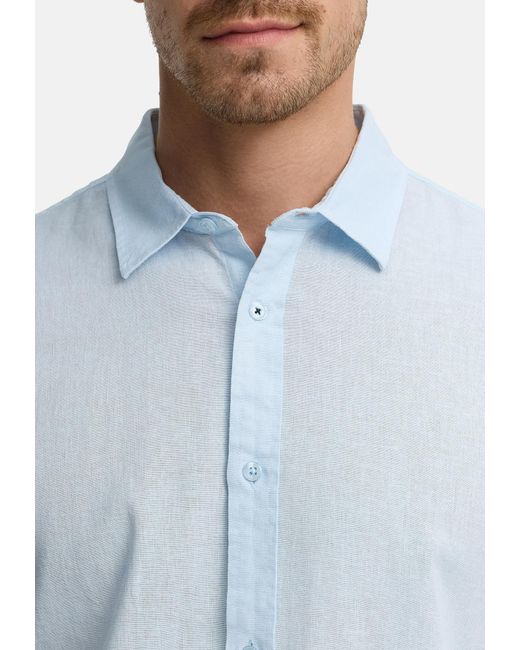 INDICODE Hemd Ceppo in Blue für Herren