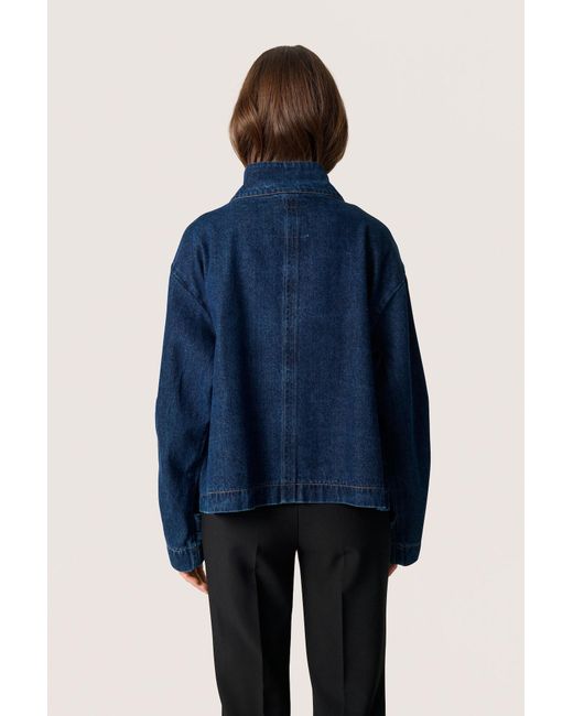 Soaked In Luxury Blue Jacke 'Jannine'