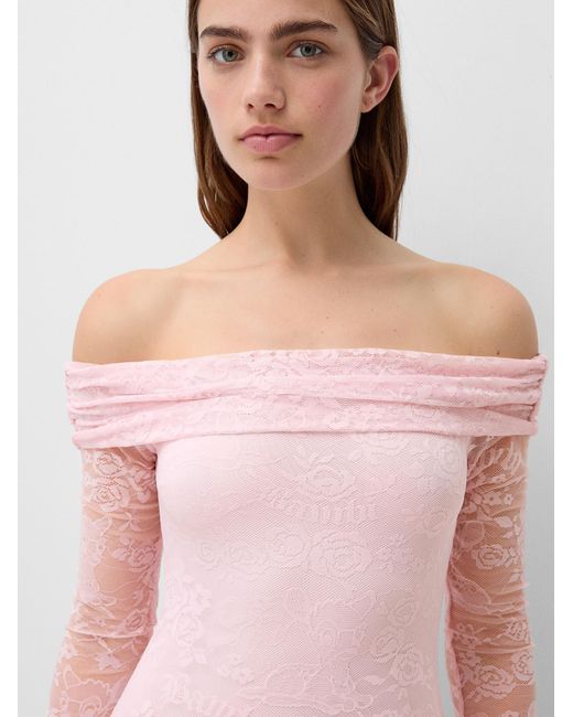 Bershka Pink Kleid
