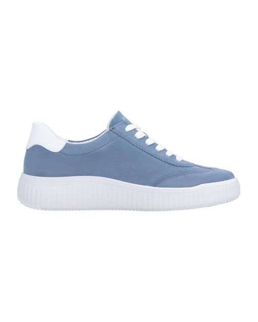 Remonte Blue Sneaker Low Basic