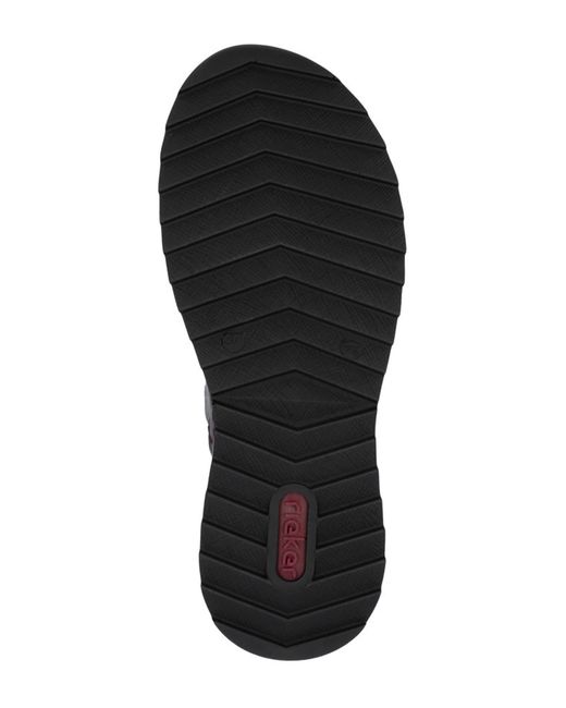 Rieker Purple Schnürstiefelette