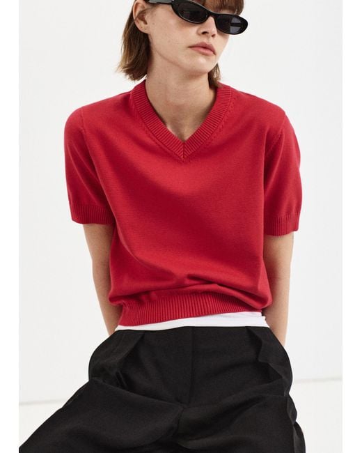 Mango Red Pullover Valen
