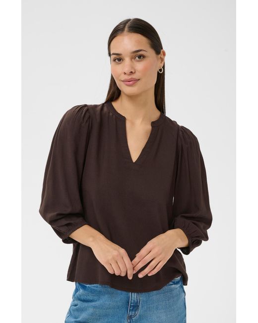 Kaffe Black Bluse