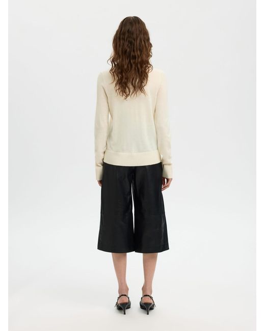 SELECTED Natural Pullover Slfthea