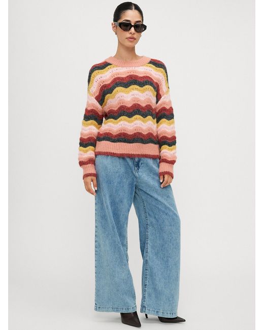 Vero Moda Pink Pullover Vmdoja