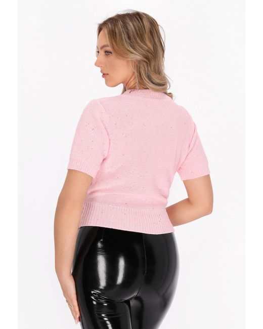 faina Pink Pullover