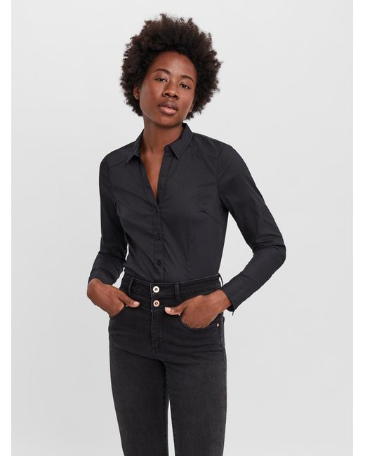 Vero Moda Black Blusenbody