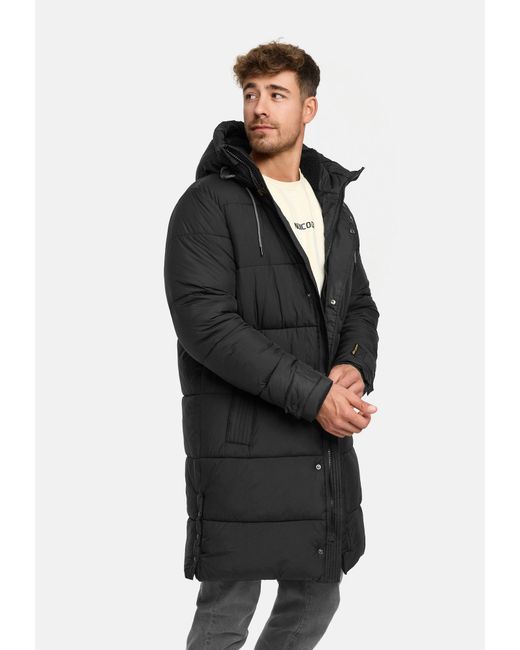 INDICODE Winterjacke Studs in Black für Herren