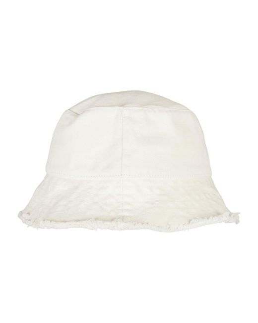 Flexfit Hut Open Edge in White für Herren