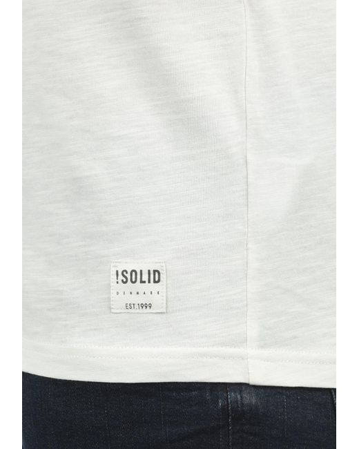 Solid Shirt Flo in Blue für Herren