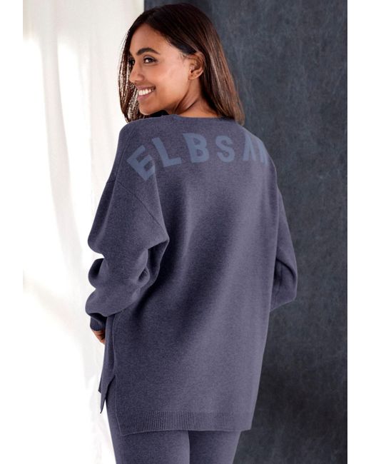 Elbsand Blue Pullover