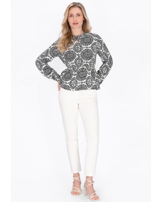 Usha White Bluse
