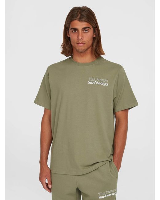 O'neill Sportswear Oneill T-Shirt The Future Surf Society in Green für Herren