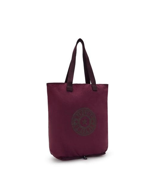 Kipling Purple Shopper Hip Hurray 5