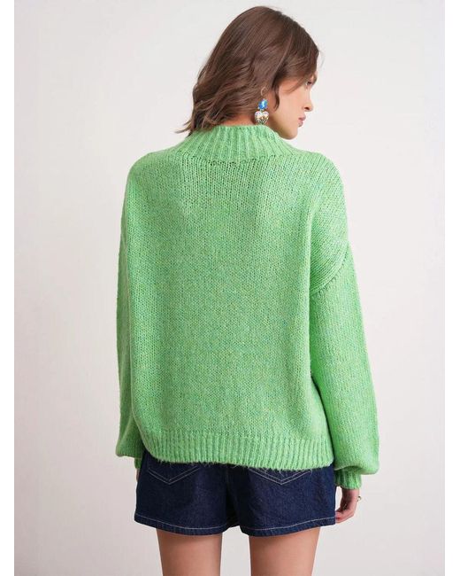 MixRay Green Pullover