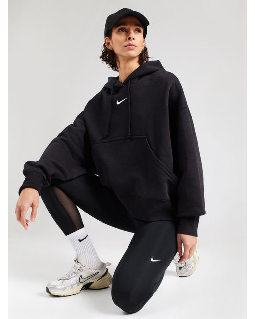 Nike Black Sweatshirt Phoenix Fleece