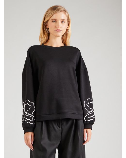 Hailys Black Sweatshirt Ha44Riet