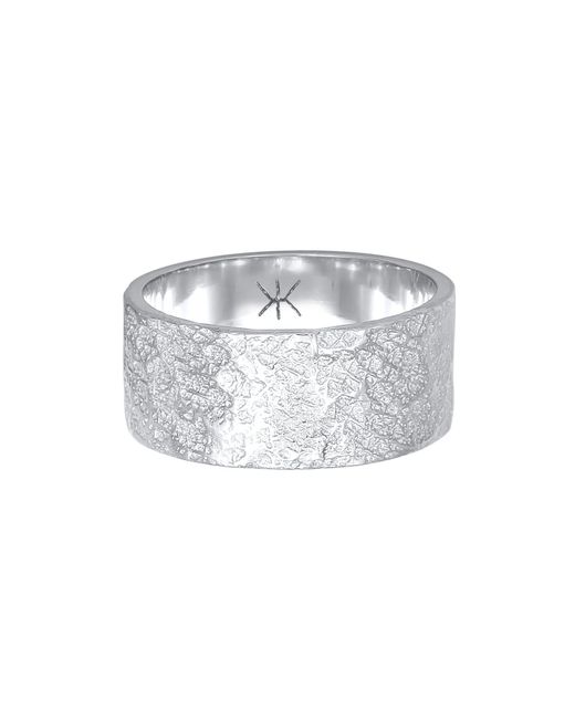 Kuzzoi Ring in Metallic für Herren