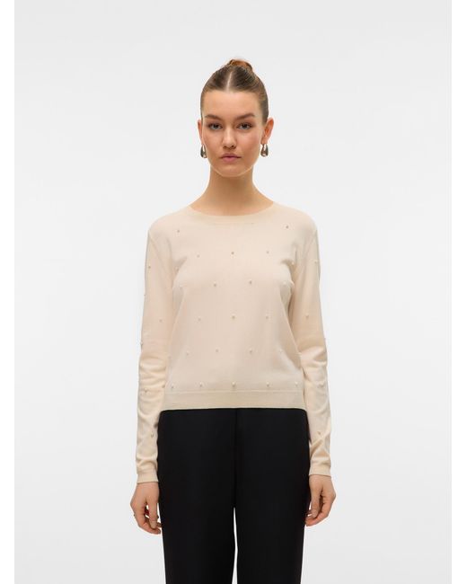 Vero Moda Natural Pullover Vmglory