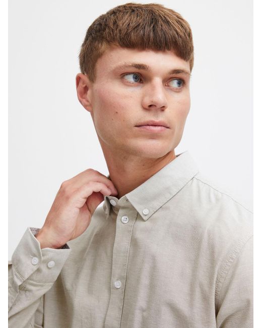 Solid Hemd Val in White für Herren