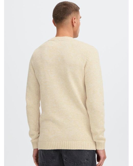 Solid Pullover Sdricco in Natural für Herren