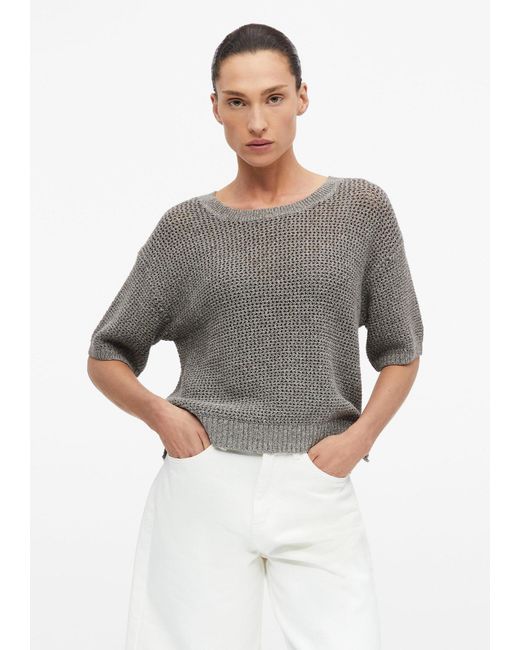 Comma, Gray Pullover