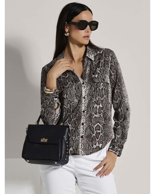 Madeleine Gray Bluse