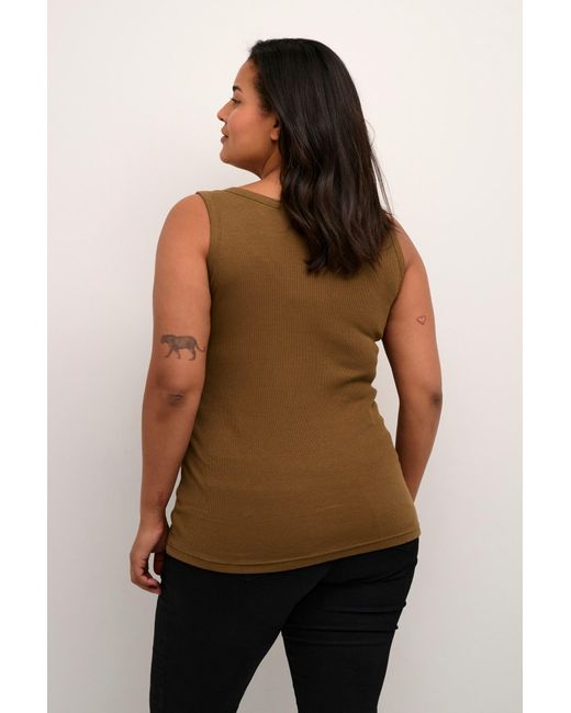 Kaffe Brown Top 'Carina'