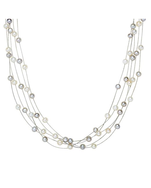 Valero Pearls Metallic Kette