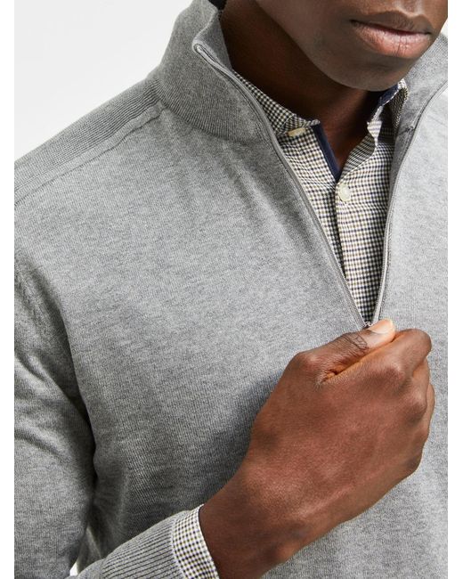 SELECTED Pullover Berg in Gray für Herren