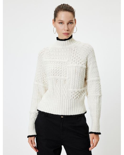 Koton White Pullover