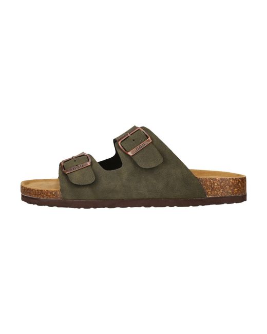 Nous Pantolette in Brown für Herren