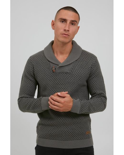 INDICODE Pullover Copent in Gray für Herren