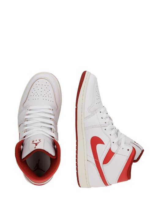 Nike Sneaker 'air jordan 1' in White für Herren