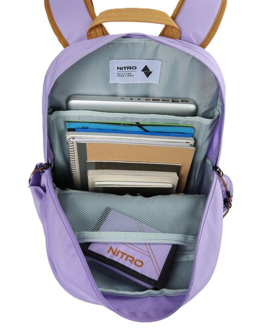 Nitro Rucksack Future Hero in Purple für Herren