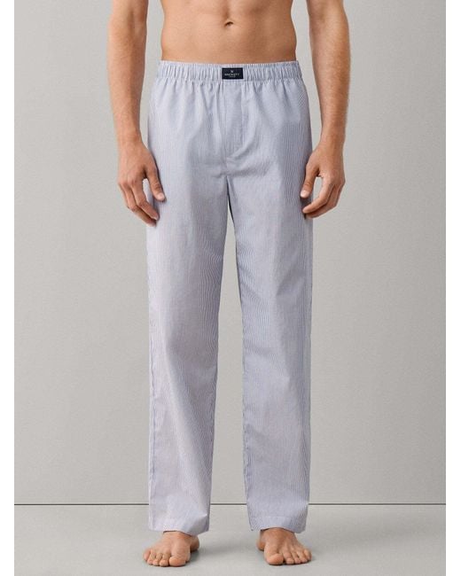Hackett Pyjama Lang in Blue für Herren