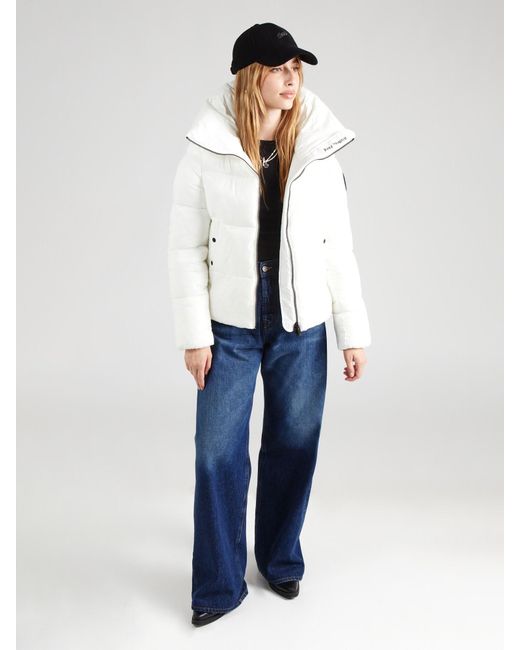 Save The Duck White Jacke Isla