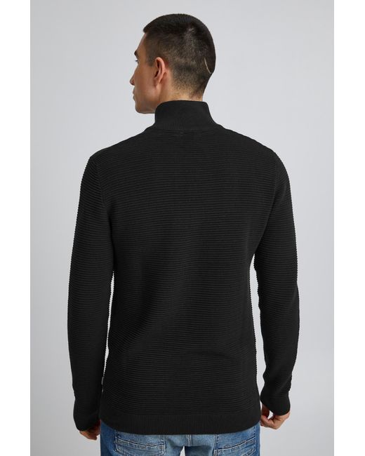 Solid Pullover in Black für Herren