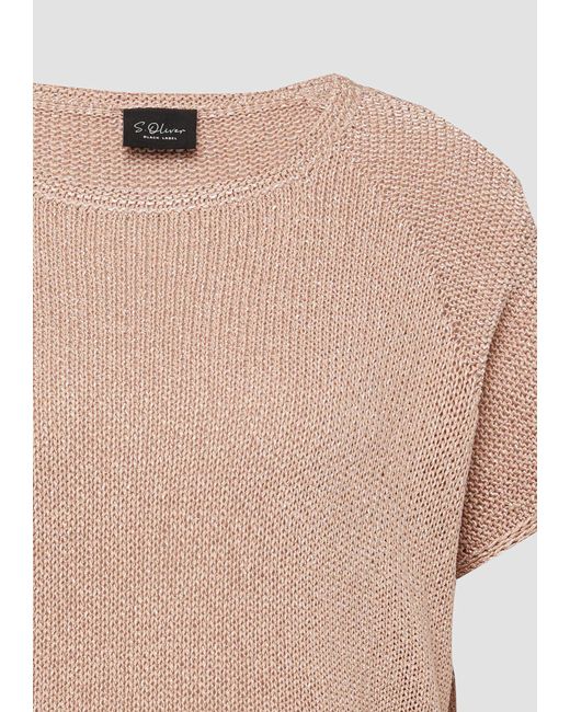 S.oliver Pink Strickpullover