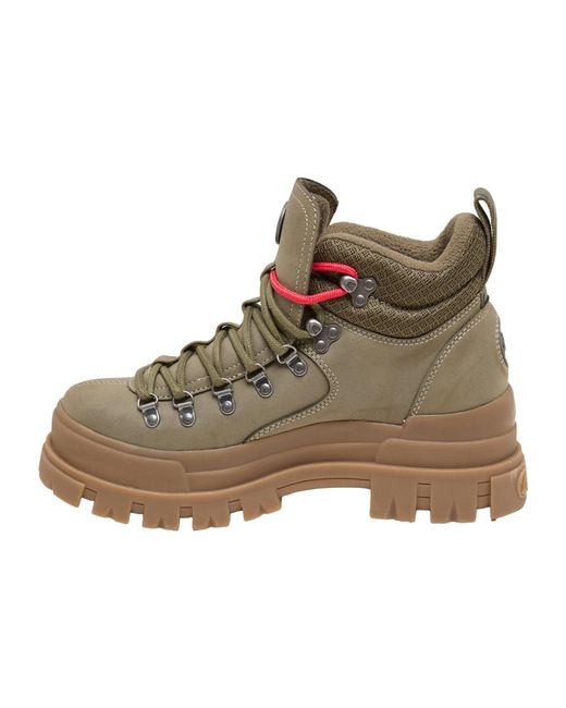 Buffalo Brown Schnürstiefelette Aspha