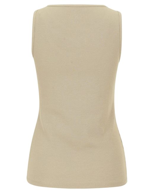 Cartoon Natural Basic-Top Mit Rundhalsausschnitt