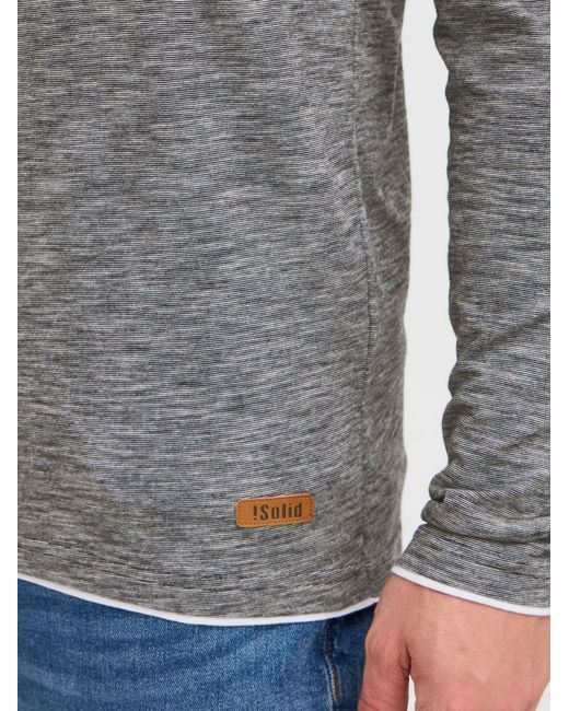 Solid Shirt Belagos in Gray für Herren