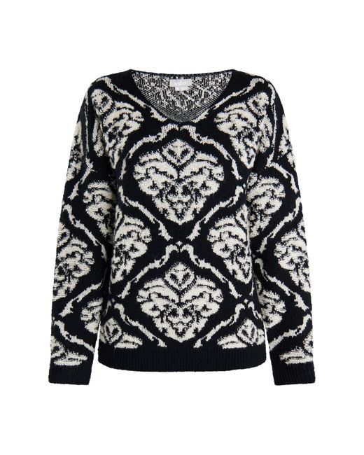 Usha Black Pullover Sivene