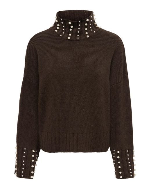ONLY Brown Pullover Onlaya
