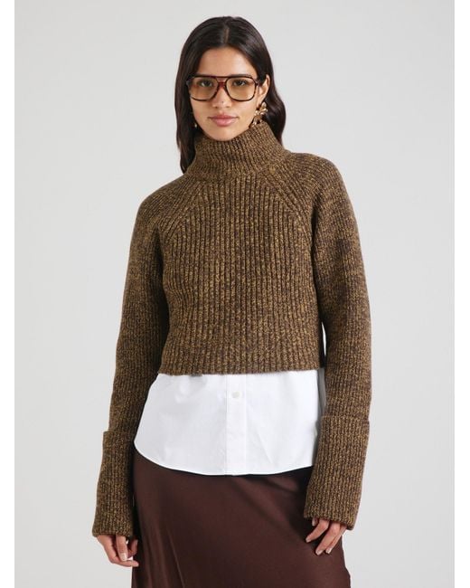 IRO Brown Pullover Elba