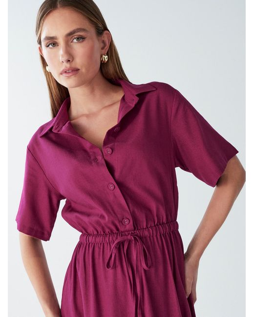 Willa Red Blusenkleid Effie